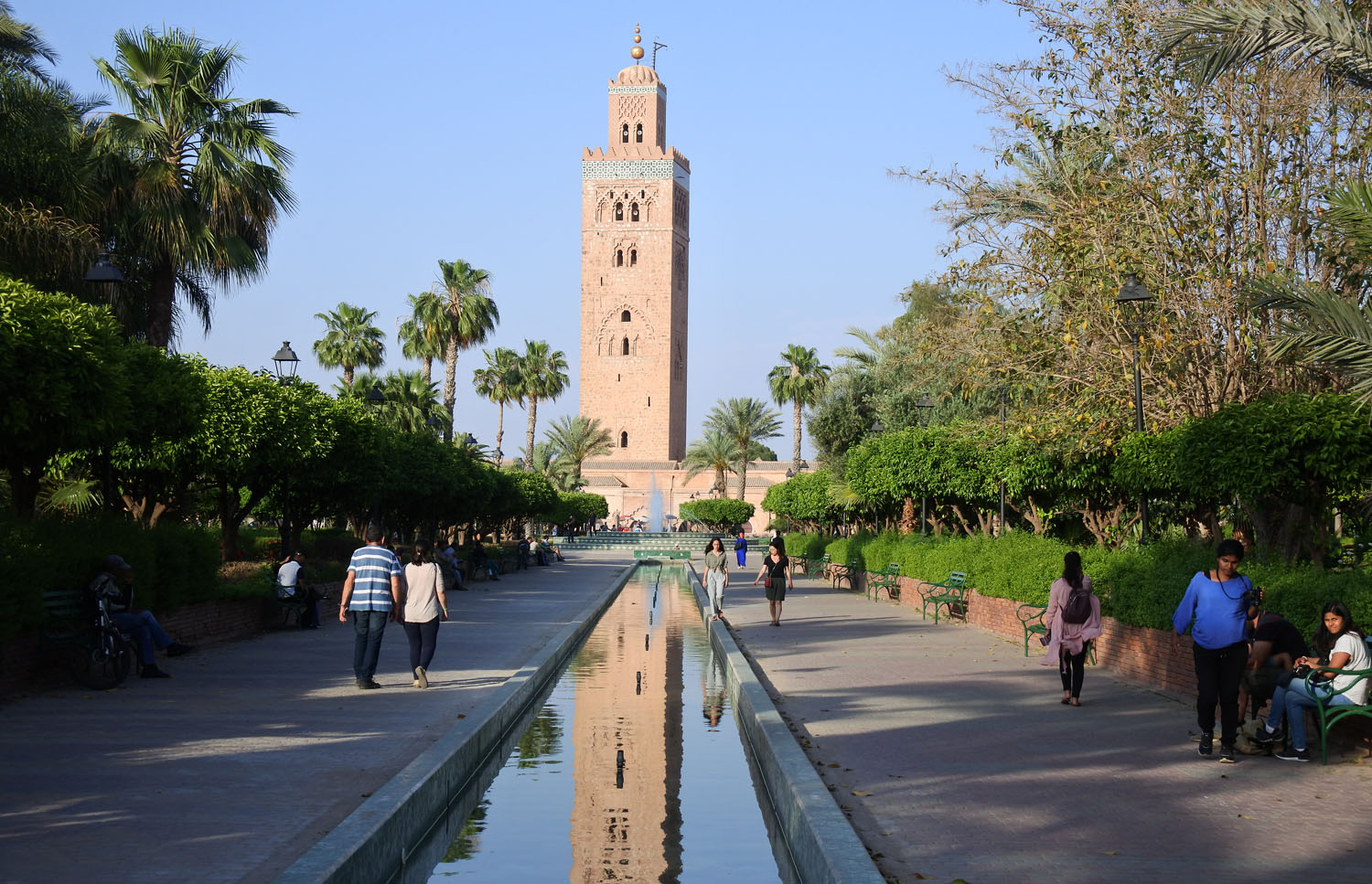 Marrakech da scoprire e da gustare 3 Marrakesh Giardini della Koutoubia