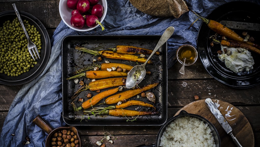 5 ricette economiche a prova di dieta! 4 Ricette economiche: le carote arrostite con miele e timo
