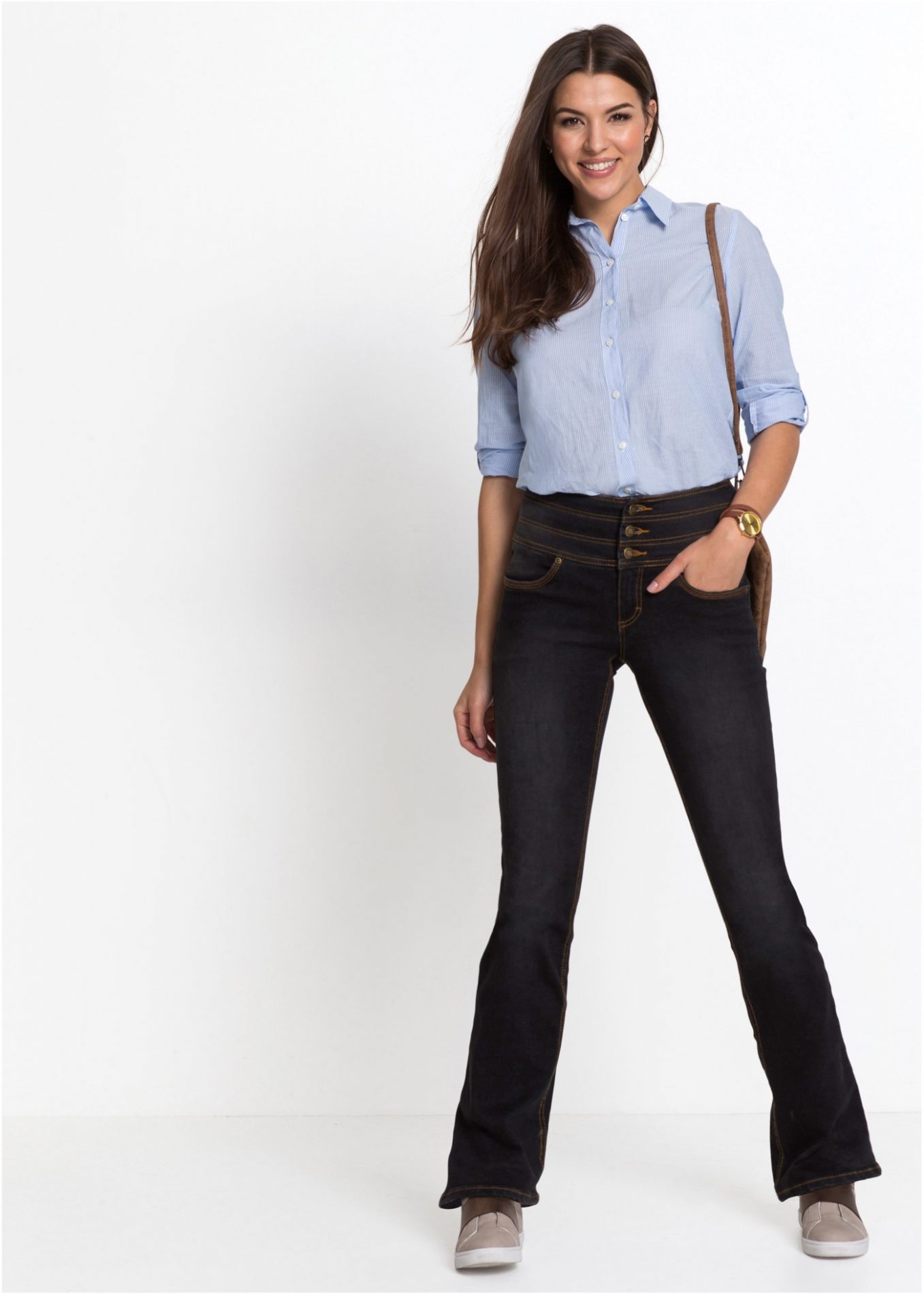 Jeans perfetto per te? Leggi i nostri consigli! 12 jeans elasticizzata pancia piatta per taglie forti