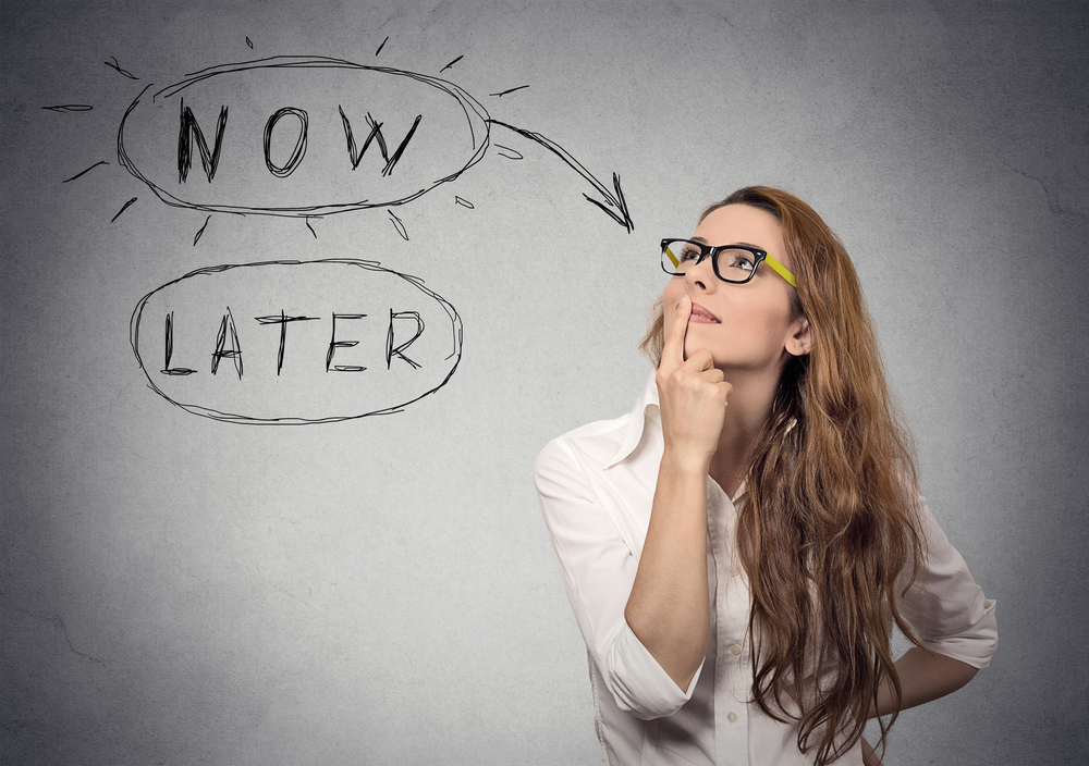 Pensieri positivi per una dieta di successo 1 pensieri positivi procrastinazione