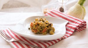 Seppie saltate con verdure