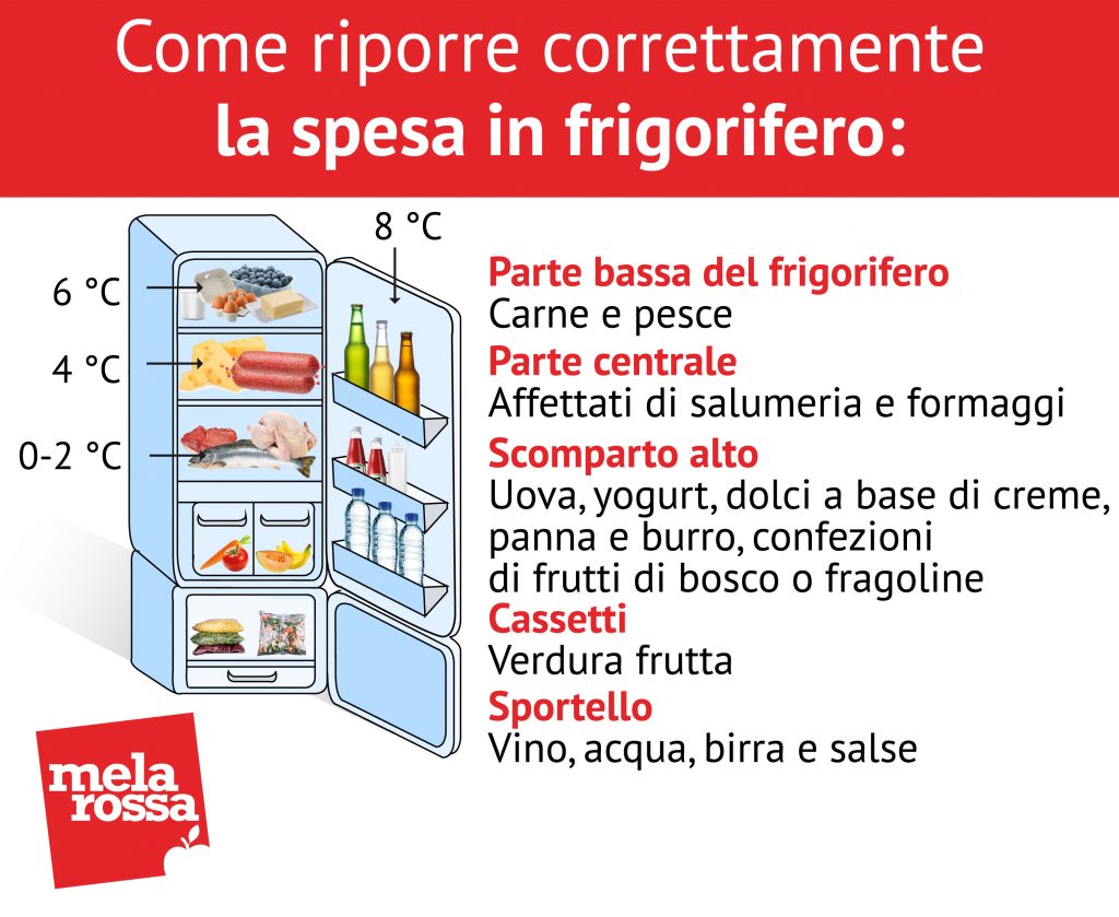 Come ordinare il frigo per conservare bene gli alimenti 1 tutti i consigli su come riporre la spesin frigo