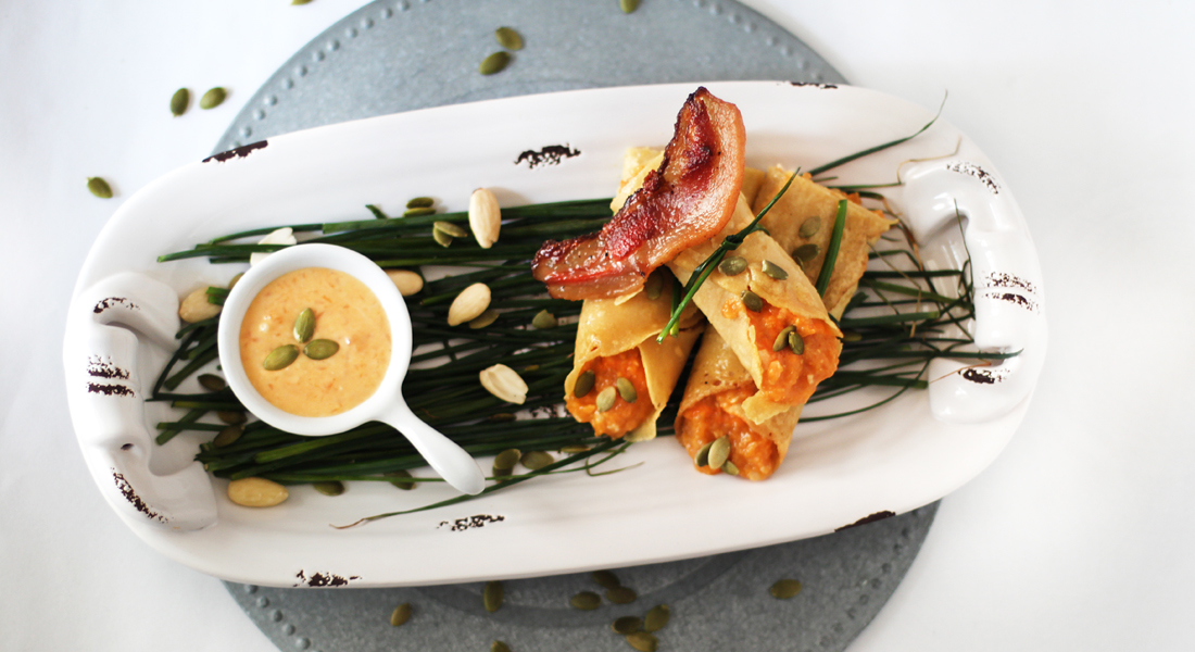 Primi piatti senza glutine: 5 ricette semplici, light e per tutti i gusti! 5 Le crêpes di ceci con zucca sono un vero e proprio concentrato di salute, con poche calorie e tanto gusto!