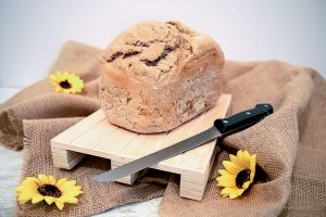 Pane in cassetta integrale senza glutine e senza lattosio