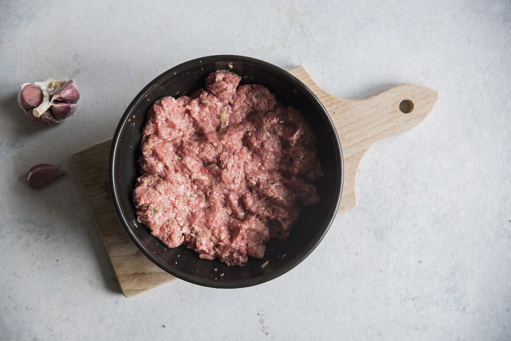 Hamburger di polenta con spinaci e carne 5 hamburger di polenta con carne