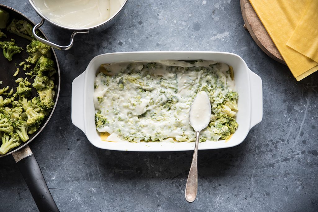 Lasagne con broccoli 6 lasagna broccoli composizione