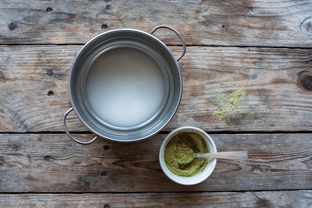 Sorbetto al matcha: il gelato home made con tè verde 3 sorbetto ghiacciato unisci il matcha allo zucchero