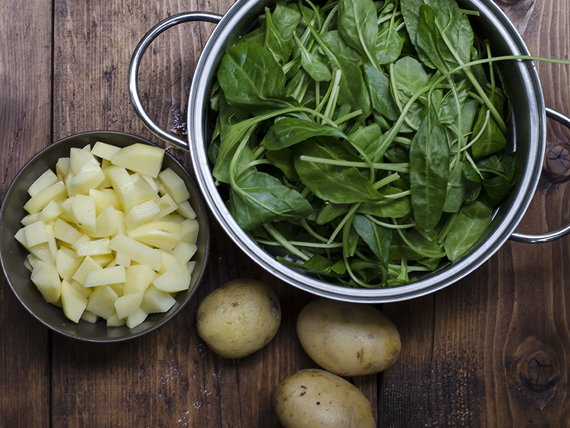 Zuppa di patate, bietole e kamut 2 zuppa di patate bietole e kamut