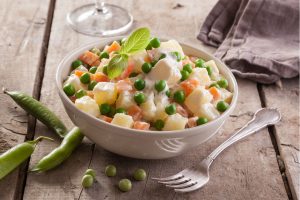 Insalata russa light: leggera e senza maionese
