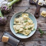 Ravioli di ricotta e carciofi 1 ravioli di ricotta e carciofi