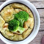 Sformato di broccoli e ricotta 1 sformatini di broccoli