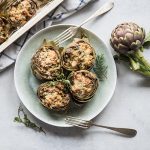 Carciofi ripieni di pane alle erbe aromatiche 1 carciofi ripeini pane erbe
