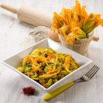 Pasta con zucchine e zafferano 1 Pasta con zucchine e zafferano