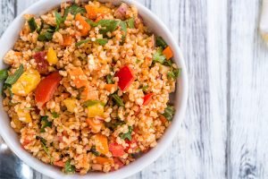 Insalata di bulgur ai profumi dell&rsquo;orto