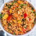 Insalata di bulgur ai profumi dell’orto 1 Insalata di bulgur ai profumi dell'orto