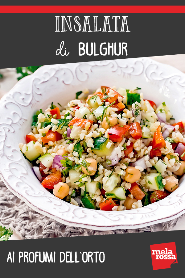 Insalata di bulgur ai profumi dell’orto 2 Insalata di bulgur ai profumi dell'orto