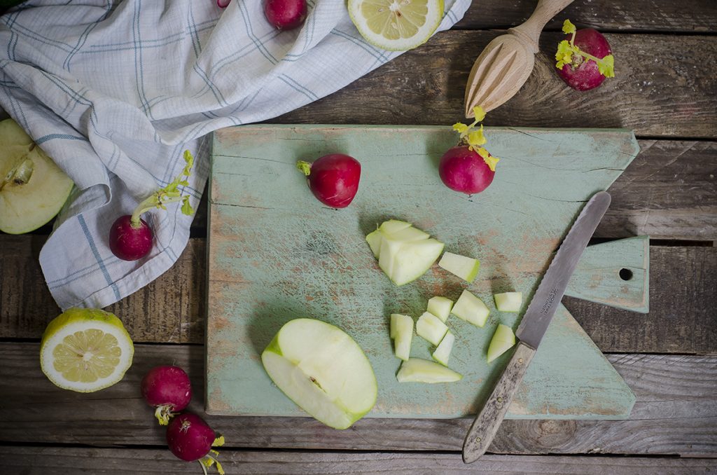 Insalata di miglio con mela verde e avocado 2 insalata di miglio con mela verde