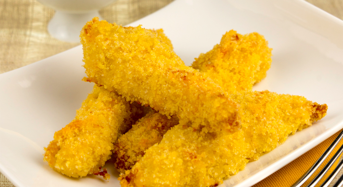 Aperitivo senza glutine: qualche ricetta finger food facile, sfiziosa e light 3 bocconcini di pollo croccanti