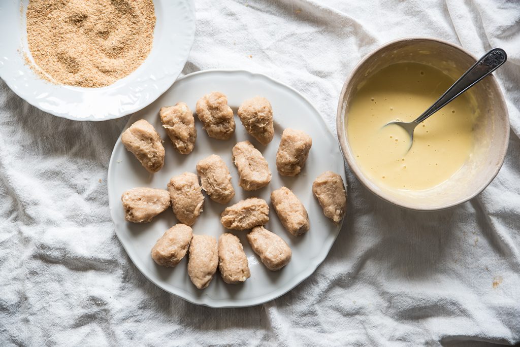 Nuggets di pollo: un secondo piatto di carne al forno 6 polpette di pollo light nuggets