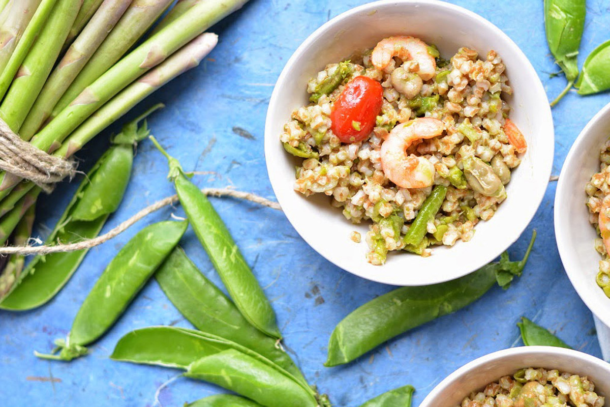 Ricette con le fave: le migliori ricette originali e leggere 13 insalata di farro e fave