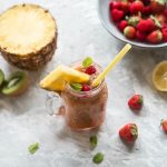 Supersonic C, uno smoothie ai frutti di bosco per fare il pieno di energia 1 smoothie ai frutti di bosco un frullato senza latte