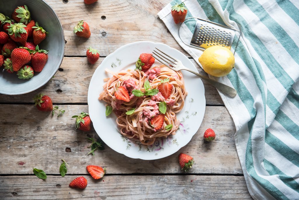 Tagliatelle alle fragole 6 Tagliatelle alle fragole