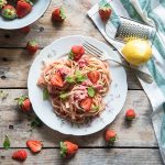 Tagliatelle alle fragole 1 tagliatelle alle fragole