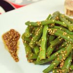 Fagiolini croccanti con salsa di sesamo 1 contorni fagiolini al sesamo