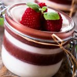 Panna cotta ai lamponi, la versione light con lo yogurt 1 panna cotta ai lamponi, un dolce light