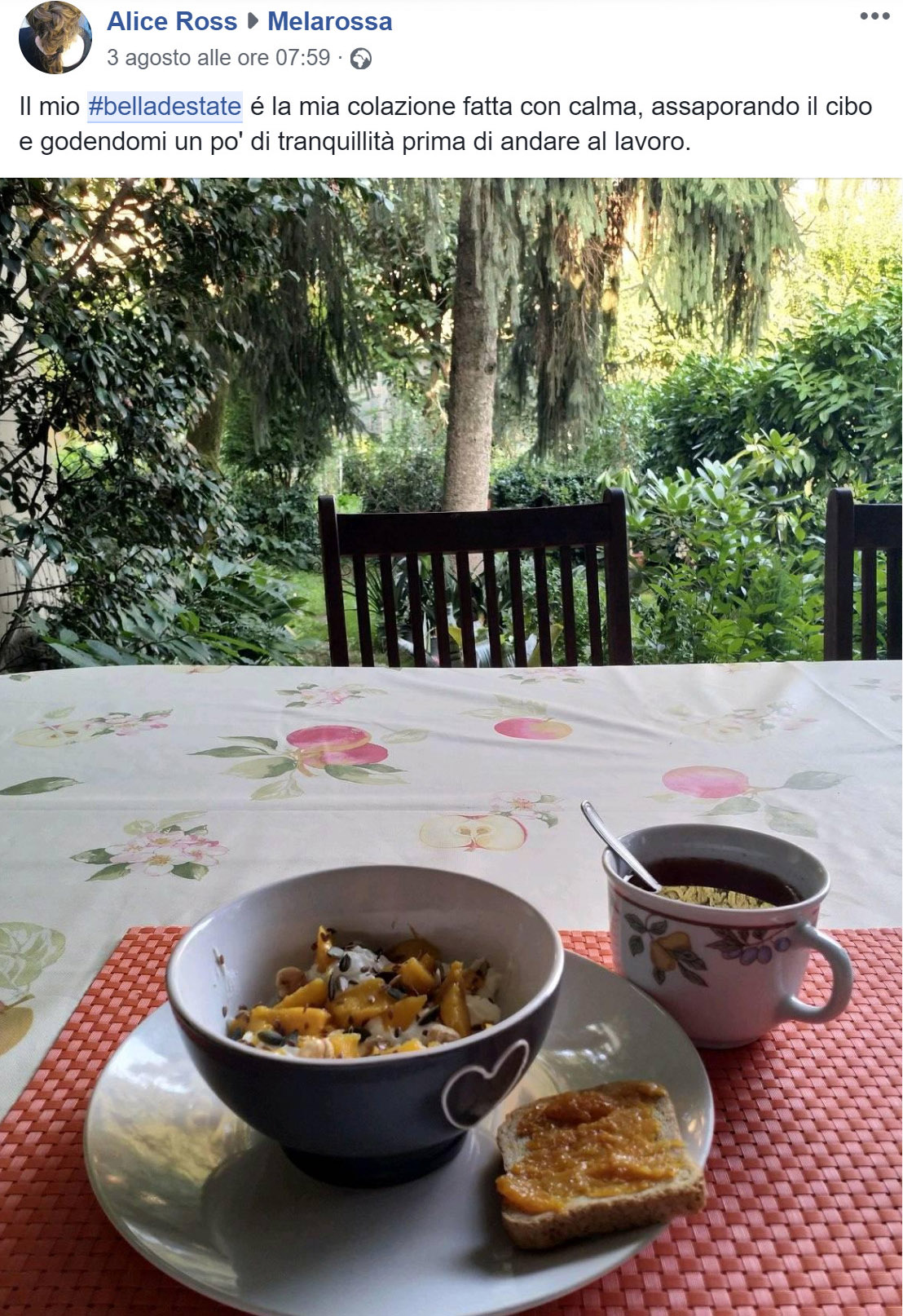 "Grazie a Melarossa mi sento #belladestate e sorrido alla vita" 2 alice ross melarossa #belladestate