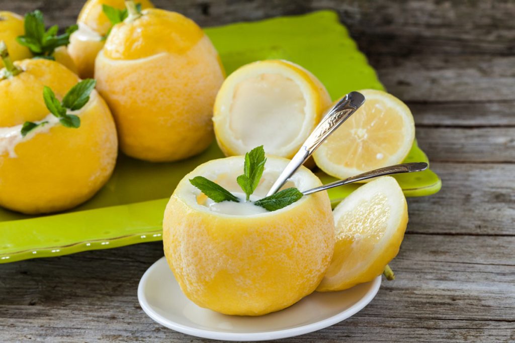 Dolci estivi: 12 ricette light da provare 8 dolci estivi sorbetto al limone