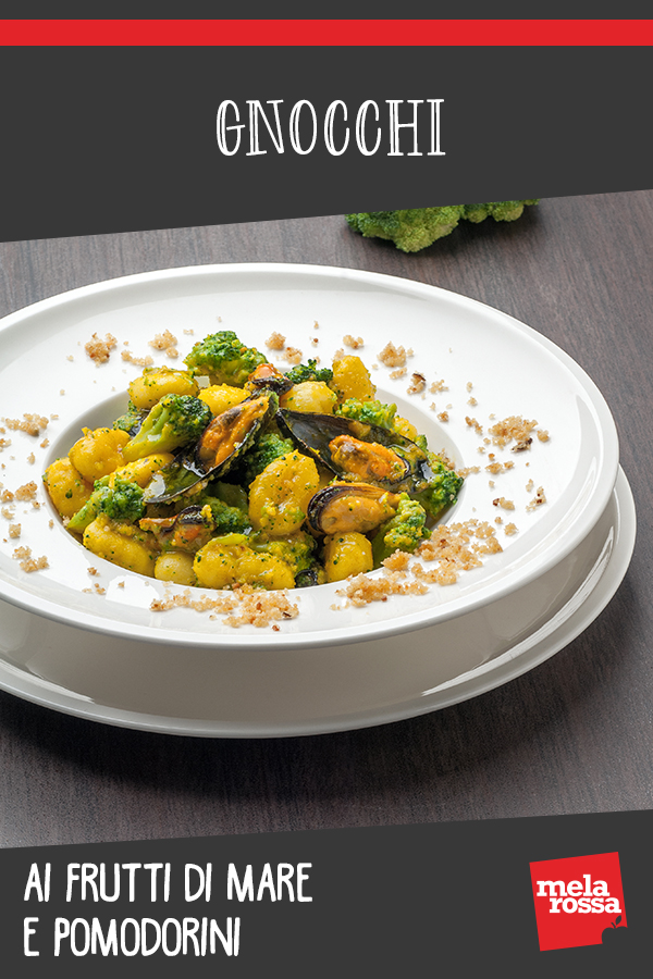 Gnocchi ai frutti di mare e pomodorini 2 Gnocchi ai frutti di mare e pomodorini