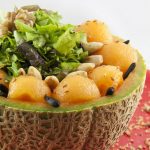 Insalata di melone e semi tostati 1 insalata melone semi tostati