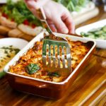 Lasagne di Tofu al forno con parmigiana estiva 1 lasagne