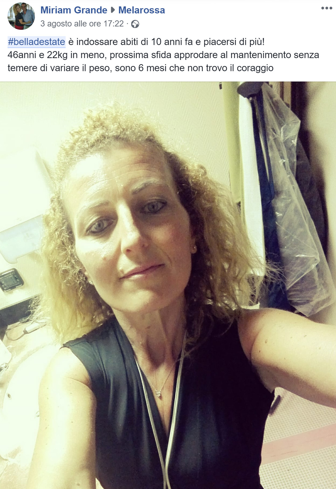 "Grazie a Melarossa mi sento #belladestate e sorrido alla vita" 15 Miriam Grande #belladestate