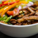 Seitan ai peperoni in padella 1 seitan ai peperoni