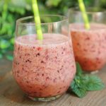 Smoothie di fragole e anguria 2 smoothie di fragola e anguria