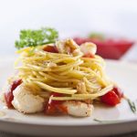 Spaghetti agli scampi 1 spaghetti agli scampi
