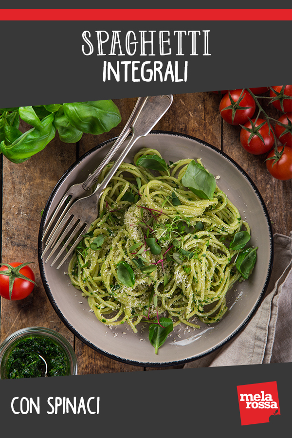 Spaghetti integrali e spinaci 2 spaghetti integrali e spinaci