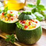 Zucchine ripiene al forno 1 zucchine ripiene al forno