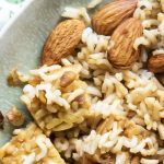 Tempeh con riso basmati e mandorle 1 tempeh riso basmati e mandorle