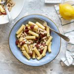 Pasta fredda con pomodori secchi, cannellini e limone 1 Pasta fredda con pomodori secchi, cannellini e limone