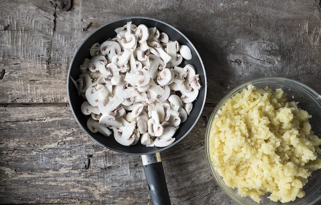 La ricetta del gateau di patate e funghi 4 Ricetta gateau patate e funghi ingredienti