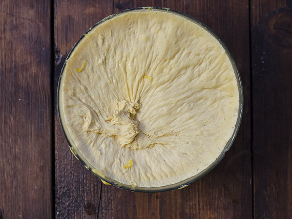 Pane alla zucca, morbido e leggero 6 impastovlievitato