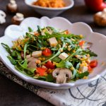 Insalata di funghi Champignon e tonno 1 insalata di champignon e tonno