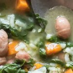Minestra di riso con bietole, fagioli e carote 1 minestra riso