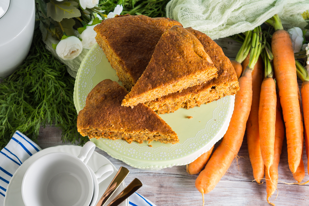 Ricette con carote, idee light e facili da realizzare 7 torta carote mandorle