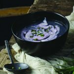 Vellutata di cavolfiore viola e topinambur 1 vellutata di cavolfiore topinambur