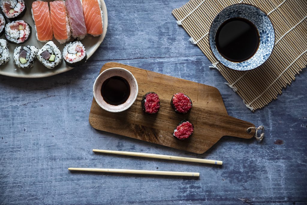 Gunkanmaki con uova di lompo: ricetta facile con foto passo passo 6 gunkan maki giapponese