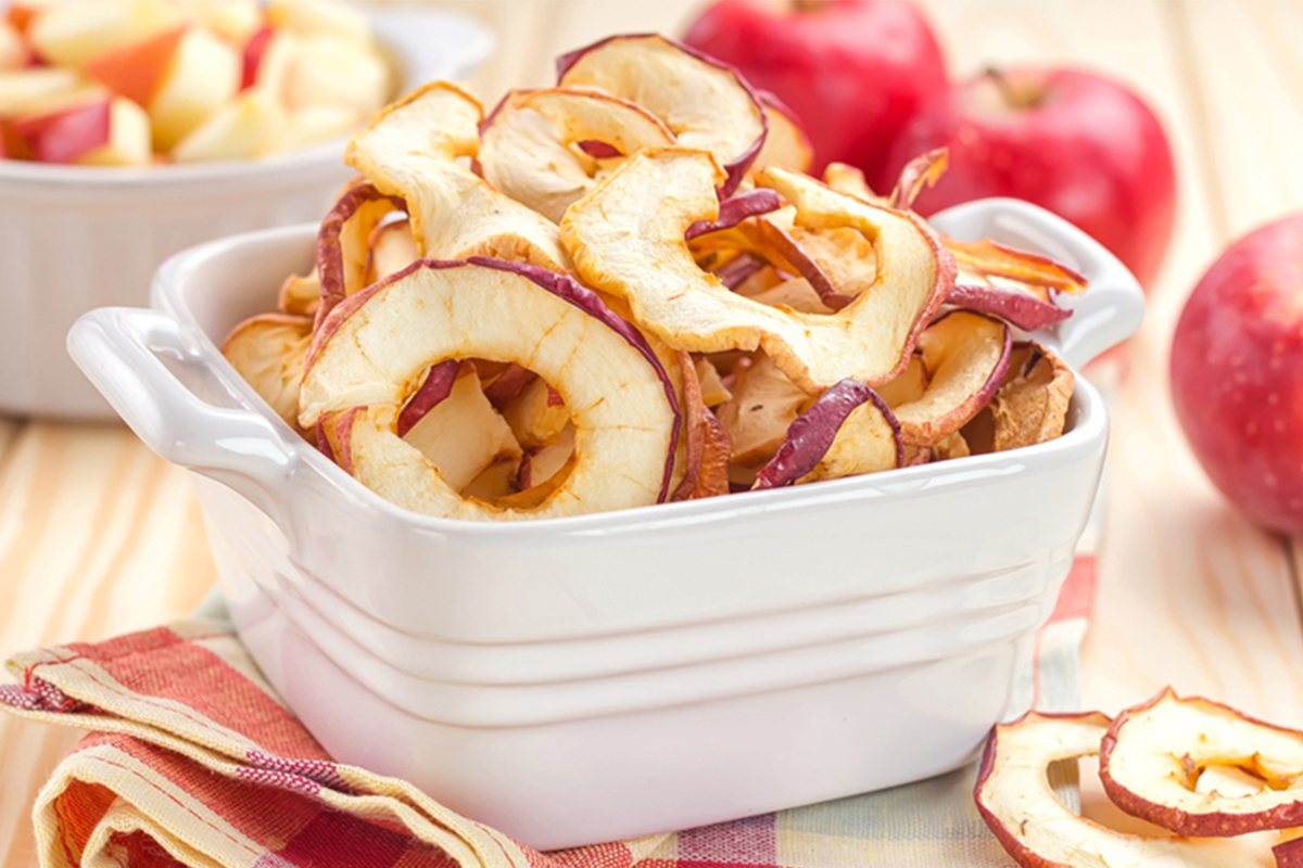 Ricette con le mele: proposte gustose e light 24 Ricette con le mele: mele essiccate